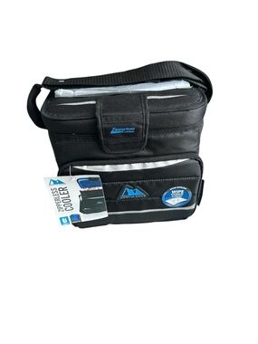 Arctic Zone 9-Can Zipperless HardBody Cooler - Black NWT